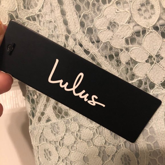 Lulus Light Blue Lace Dress - Picture 3 of 6